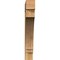 Ekena Millwork Imperial Block Rough Sawn Bracket, Western Red Cedar, 6"W x 42"D x 42"H BKT06X42X42IMP05RWR - alternate 2